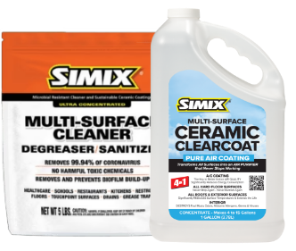 SIMIX Multi-Surface Ceramic Clearcoat + FREE SIMIX Cleaner/Degreaser/Sanitizer