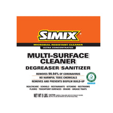 Load image into Gallery viewer, Case of 4 Simix Multi-Surface Cleaner / Degreaser / Sanitizer
